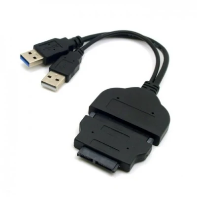 Immagine di JSER 1set USB 3.0 a SATA 22Pin e 16Pin Micro Adattatore per 1.8 &quot;2.5&quot; Hard Disk Driver Con Extral Cavo di Alimentazione