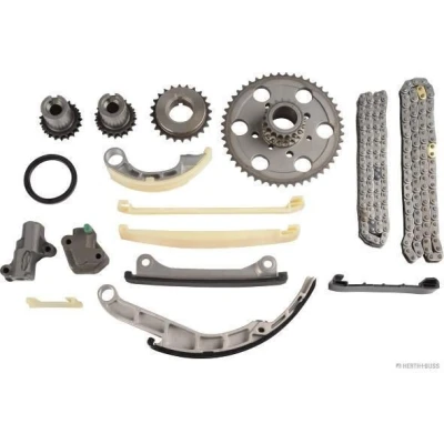 Immagine di HERTH+BUSS JAKOPARTS J1191015 Kit catena distribuzione Simplex, Duplex NISSAN: Cabstar, Pathfinder 3, NP300 Navara Pick up