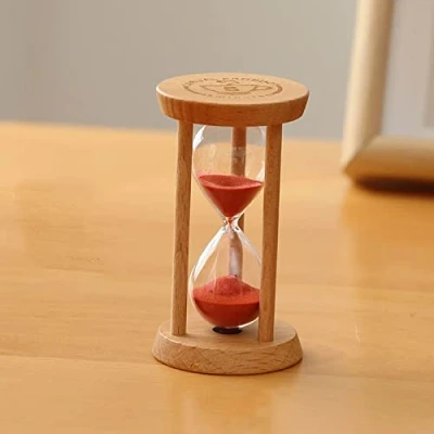 Immagine di HAXA Sabbia Timer,20 Minuti Clessidra Hourglass Timer Clessidra,Timer a Clessidra,5/10/15/20/30 Minuti,Assistente di Gestione del Tempo,Natale Orologio Sandglass(20 Min)
