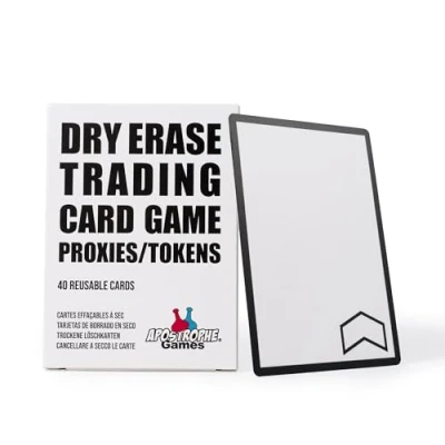 Immagine di Apostrophe Games Dry Erase MTG Gettoni Set di 40 carte Riutilizzabile Proxy/Gettoni per Trading Card