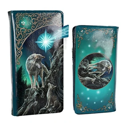 Immagine di Nemesis Now Guidance Lisa Parker Portamonete In Rilievo, 18,5 Cm, Colore: Blu