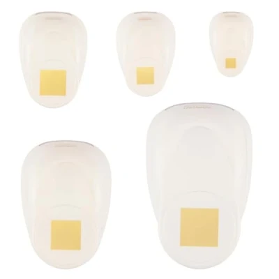 Immagine di Vaessen Creative Set di fustelle quadrate, 5 pezzi, fino a 250 g/m², per fai da te, con carta e scrapbooking