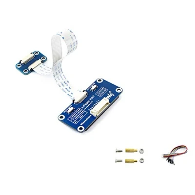 Immagine di Waveshare Universal e Eink Driver Hat Supports Various SPI Paper Raw Display Panels for Connecting with Raspberry/Arduino/Nucleo