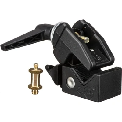Immagine di Manfrotto 2909 super clamp con 2907 breve a perno