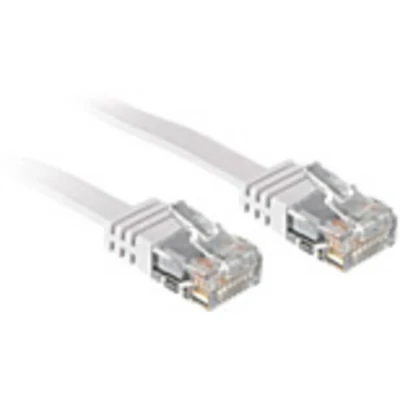 Immagine di LINDY 47501 RJ45 cavo di rete, patch CAT 6 U/UTP 1.00 m Bianco 1 pz.