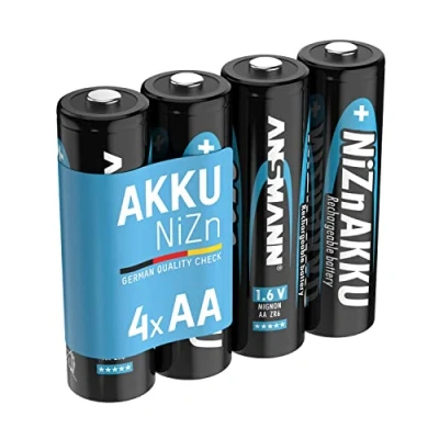 Immagine di Ansmann NiZn AA Batteria ricaricabile Stilo (AA) 1600 mAh 1.6 V 4 pz.