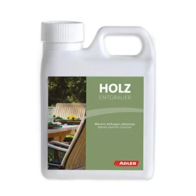 Immagine di Adler Sgrassatore per legno, 1 l, detergente universale sgrassare le alghe, rimuove muschio su legno