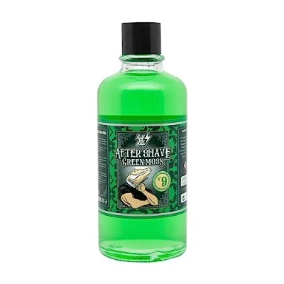 Immagine di HEY JOE! Dopobarba Per Uomo No. 9 Muschio Verde Lozione Fresca E Mentolo Rinfrescare Tonificare La Pelle Dopo Rasatura Flacone Da 400 ml