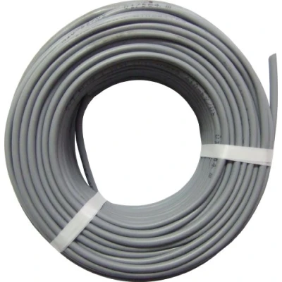Immagine di Electraline 14007 Cavo Telefonico/Citofonico, 2 Coppie e Messa a Terra, Lunghezza 25 m, Grigio
