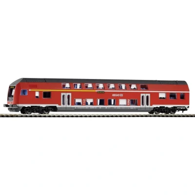 Immagine di Carrozza semipilota a due piani di DB AG in scala H0 Piko 57621 Vagone 1a/2a classe