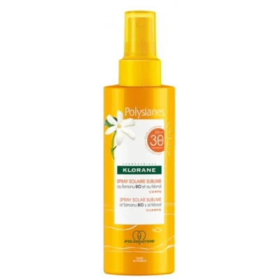 Immagine di Klorane Polysianes Spray solare Sublime SPF 30 Protezione alta per il corpo 200 ml