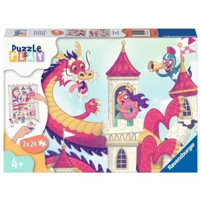 Immagine di Ravensburger, Regno dei Donut, Linea Play 3x24 Pezzi, Puzzle per Bambini, età Raccomandata 4+, Multicolore, 05595 1