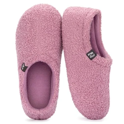 Immagine di RockDove Pantofola da Donna in Pile Teddy con Schiena Chiusa per Interni, 38/39 EU, Lavanda