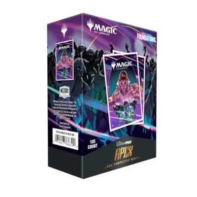 Immagine di Ultra PRO Foundations Liliana 105ct APEX Deck Protector™ maniche per Magic: The Gathering, custodie carte e caricatori superiori Amichevoli accessori da gioco di collezionabili