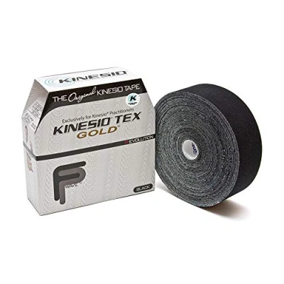 Immagine di Nastro Taping Kinesio Tape Tex Gold Bulk con Fingerprint Technology 31.5 metri (Nero)