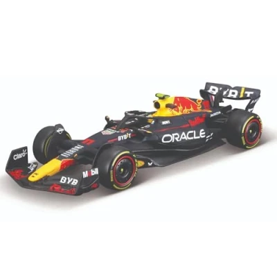 Immagine di Bburago Red Bull Racing RB19 Sergio Perez #11 2023 Modellino Realistico Auto in Scala 1:43, Guidata da Pérez, Licenza Ufficiale Bull, età Consigliata 3+ Anni