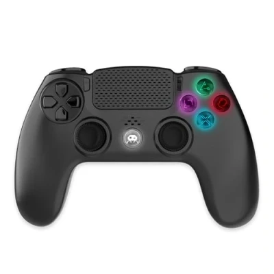Immagine di Freaks And Geeks Wireless Controller for PS4 with 3,5mm jack slot LED Black