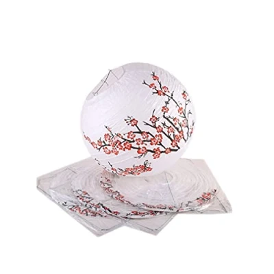 Immagine di Lachineuse Set di 4 lanterne a sfera giapponesi.