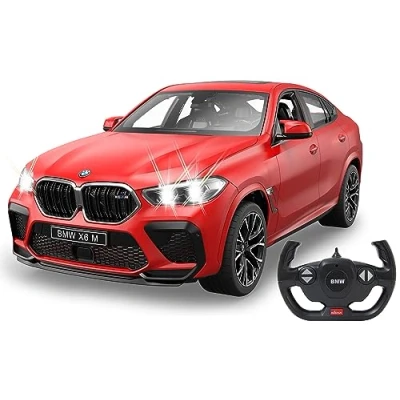 Immagine di JAMARA BMW X6 M 1:14 2,4 GHz parabrezza trasparente, luce LED, auto RC, rosso