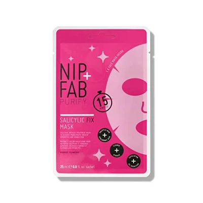 Immagine di Nip + Fab Salicylic Acid Fix Maschera in Fogli Con Acido Salicilico ialuronico BHA Fiori di Loto Detergente 25 ml