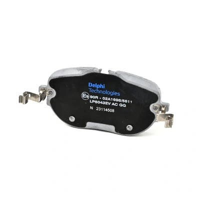Immagine di DELPHI LP5043EV Kit pastiglie freno con contatto segnalazione usura lamierino anticigolío accessori