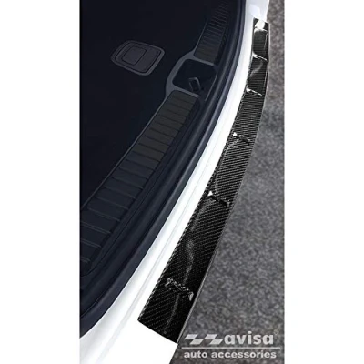 Immagine di Avisa Protezione paraurti Posteriore in Carbonio 3D Compatibile con Mercedes GLE II (W167) 2019 &#039;Ribs&#039;