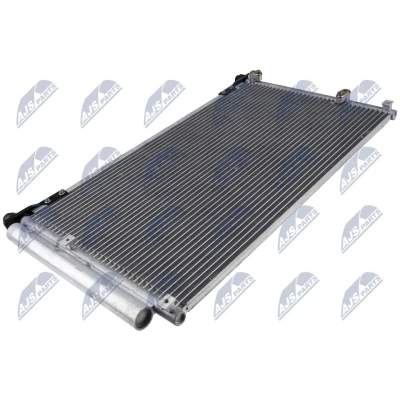 Immagine di NTY CCS HD 029 Condensatore con essiccatore Alluminio 648mm R134a, R1234yf HONDA: Civic VIII Sedan (FD, FA) 1.8 EXS Flex, 2005 2013