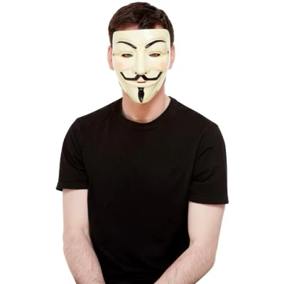 Immagine di Smiffys Maschera V per Vendetta, su elastico