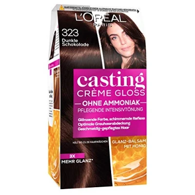 Immagine di L&#039;Oreal Paris tinta per capelli Casting Creme Gloss Glossy Blacks, 200, ebano
