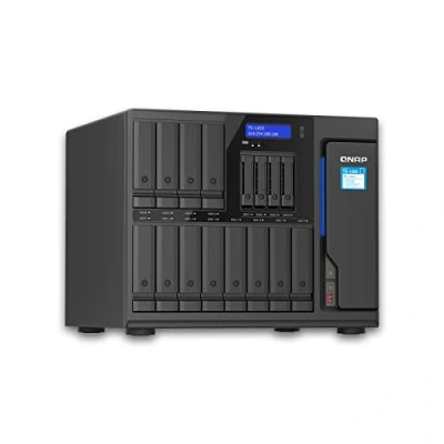 Immagine di QNAP TS1655 8G Potente soluzione di storage ibrida 2,5 GbE, 8 core ad alte prestazioni e NAS alta capacità a 16 alloggiamenti