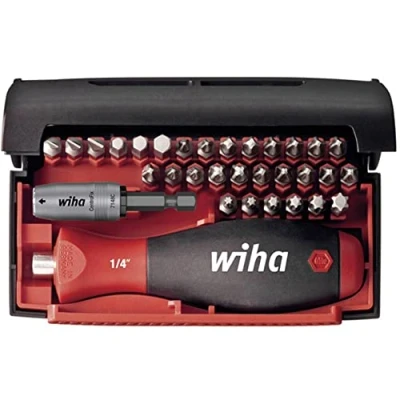 Immagine di Wiha 34686 Kit inserti 32 parti Taglio, Croce Phillips, Pozidriv, Brugola interna, TORX interno