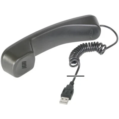 Immagine di Digitus Skype Cornetta del telefono con filo