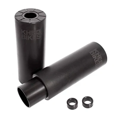 Immagine di KHE 2ND PRO Piedi per BMX CrMo con nucleo in fibra di vetro 10 mm + 14 mm, colore nero W106
