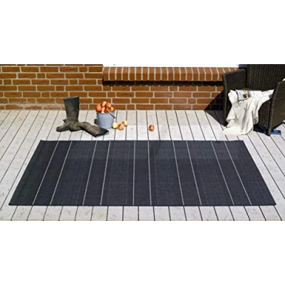 Immagine di HANSE Home Fürth per Interni ed Esterni, Polipropilene, Nero, 120 x 170 cm