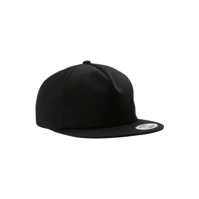 Immagine di Flexfit Unstructured 5PANEL Snapback Cappellino, Taglia: One Size, Black