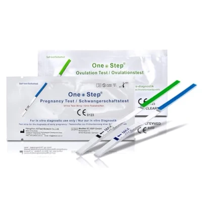 Immagine di ONE STEP 40 x Test di ovulazione ultrasensibili (20mIU/ml) + 10 Gravidanza mIU/ml