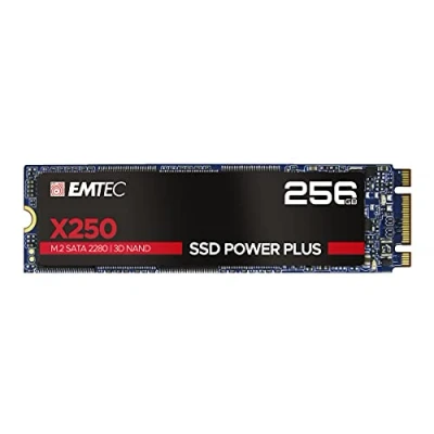 Immagine di EMTEC ECSSD256GX250 Disco SSDInterno 2,5&quot; SATA Collection X250 Power Plus 3D NAND 256 GB