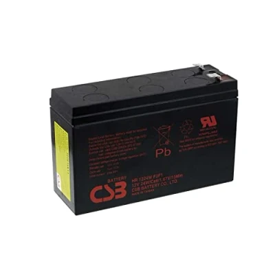 Immagine di Batteria al Piombo CBS per: ups APC Back ES 400, 12V, Lead Acid