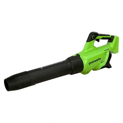 Immagine di Greenworks GD40AB Soffiatore a Batteria con Modalità Cruise, Motore Brushless, 210km/h, 15,6m3/min, Funzione Turbo, SENZA 40V e Caricabatterie, Garanzia 3 Anni