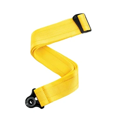 Immagine di D&#039;Addario 50BAL07 Planet Waves Tracolla per chitarra con chiusura automatica, giallo dolce