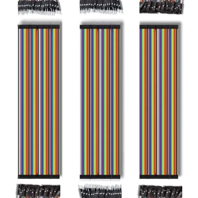 Immagine di AZDelivery Jumper Wire Cavetti Cable 120pcs Cavi per Breadboard, compatibile con Arduino E Raspberry Pi incluso un Book!