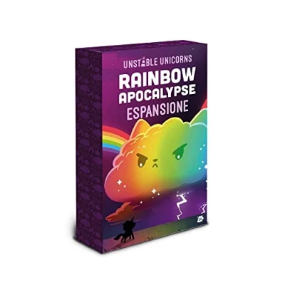 Immagine di Asmodee, Unstable Unicorns: Rainbow Apocalypse, Espansione Gioco da Tavolo, Edizione in Italiano