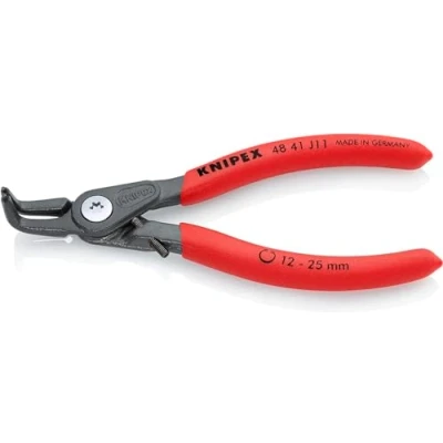Immagine di Knipex 48 41 J11 Pinza per Anelli di sicurezza Adatto (Pinze anelli) interni 12 25 mm Forma della punta piegata a gomito 90