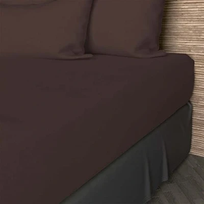 Immagine di Soleil d&#039;ocre Uccisione Coperchio in cotone 57 Figlio, Marrone, 140 x 190 cm