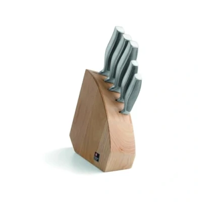 Immagine di Richardson Sheffield Sense 5 Piece Knife Set with Block Wood