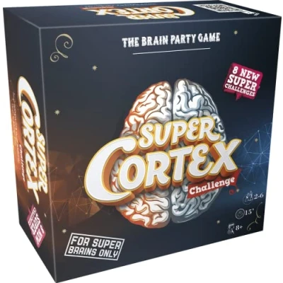 Immagine di Asmodee Super Cortex Tante Sfide per il Tuo Cervello, Gioco da Tavolo, 2 6 Giocatori, 8+ Anni, Edizione in Italiano