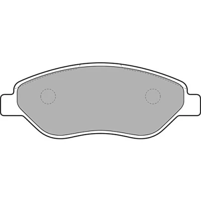 Immagine di DELPHI LP2010 Kit pastiglie freno con segnalatore acustico usura lamierino anticigolío accessori OPEL: Corsa D Hatchback, C Hatchback
