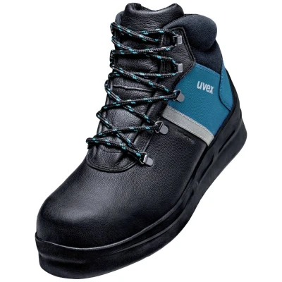 Immagine di uvex 3 asphaltpro 6559246 Stivali di sicurezza S3 Taglia delle scarpe (EU): 46 Nero, Blu 1 Paio/a