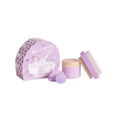 Immagine di Le Mini Macaron Cocooning TIME 3IN1 SPA Pedicure SET Kit unghie, Donna, Taglia: One Size,