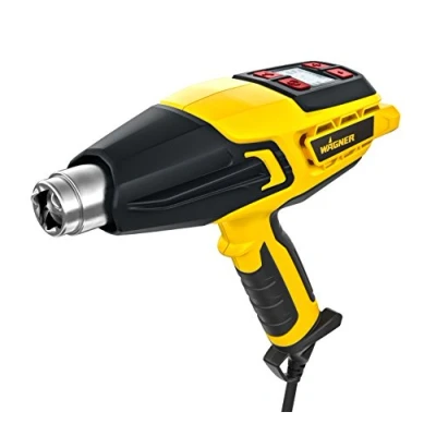 Immagine di WAGNER Pistola termica FURNO 750 Max.630C, 2000 W, impugnatura ergonomica con getto, ugello di diffusione, deflettore, centraggio, allargato, raschiatore e display LCD